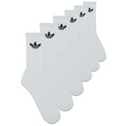 Adidas Trefoil Cushion Crew Socken, 6 Paar Socken weiss S