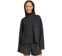 ADIDAS SPORTSWEAR Sweatshirt mit Stehkragen und Reißverschluss in Black, Größe XL