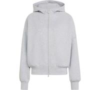 adidas Soft Lux Damen Hoodie (Hellgrau M)