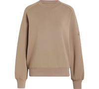 Adidas Sweatshirt Soft Lux, locker geschnitten, Damen, Khaki Six, S