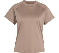 adidas Soft Lux Damen T-Shirts beige Größe XS Yoga Widerstandsfähig