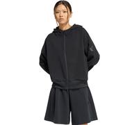 adidas Soft Lux Zip Damen Freizeitjacke, Parkas black Größe XS Lifestyle Widerstandsfähig enthält recycelte Materialien (Herstellerangabe)