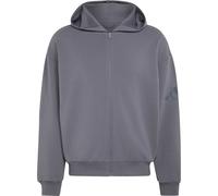 adidas Soft Lux Herren Freizeitjacke, Parkas grau Größe XXL Lifestyle Widerstandsfähig