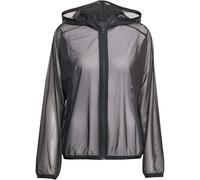 adidas Damen Kapuzenpullover für Erwachsene, weiches Lux-Netzgewebe, Durchgehender Reißverschluss, Größe XL, Schwarz