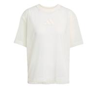 adidas Soft Lux Mesh T-Shirt, Farbe Weiß, Größe XL