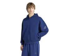 adidas Soft Lux Herren Freizeitjacke, Parkas blau Größe M Lifestyle Widerstandsfähig