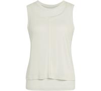 adidas Soft Lux Sheer Tanktop Damen KT0410 - off white XXS