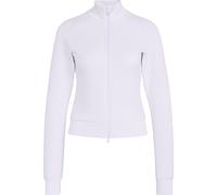 adidas Soft Lux Slim Track Damen Freizeitjacke, Parkas weiss Größe XS Lifestyle Hautfreundlich