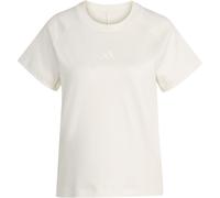 adidas Damen Soft Lux T-Shirt (Größe L, weiss)