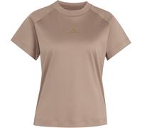 T-Shirt ADIDAS SPORTSWEAR "SOFT LUXUS", Damen, Gr. S, khaki six, Obermaterial: 100% Baumwolle, Rundhals, Shirts T-Shirt (95041226-S) khaki six