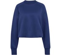 adidas Soft Lux Winter Knit Sweatshirt Damen KS7914 - dark blue L