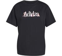 adidas Soft Sports Graphic T-Shirt Damen JZ7894 - black S