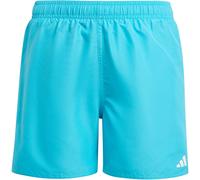 adidas Solid Badeshorts Jungen JD8019 - lucid cyan/white 164