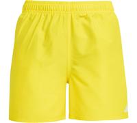 Badeshorts ADIDAS PERFORMANCE "SOLID SHORTS BY", Kinder, Gr. 176, N-Gr, gelb, weiß, Web, Obermaterial: 100% Polyester, sportlich, Badehosen (49179333-176) gelb, weiß