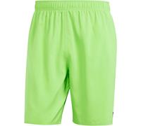 adidas Herren Solid CLX Classic-Length Swim Shorts, Lucid Lime/White, XL