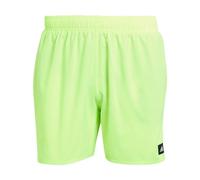 Adidas Herren Solid CLX Short-Length Swim Shorts, Lucid Lemon/Black, M
