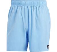 adidas Herren Solid CLX Length Swim Shorts Badehose, Blue Burst/White, 4XL