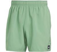 Adidas Solid CLX Short-Length Badeshorts Herren Shorts, grün L
