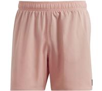 Adidas Solid CLX Short-Length Badeshorts Herren Shorts, rot S