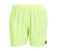 adidas Solid CLX Swimshorts Badeshorts Badehosen (DE/NL/SE/PL, Alphanumerisch, L, Regular, Regular, Lime)