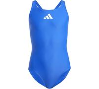 adidas Mädchen SOLID SMALL Logo Swimsuit Badeanzug, semi Lucid Blue/White,