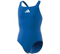 adidas Solid Small Logo Badeanzug Mädchen Badeanzug, blau, Gr. 128