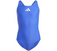 adidas Solid Small Logo Badeanzug Mädchen Badeanzug, blau, Gr. 128