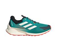 adidas Soulstride Flow Trailschuh Herren - grün, creme, Größe 45 1/3