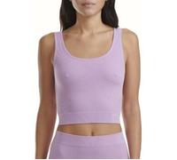 Adidas Sport 3D Rib Cropped Top Helllila Large Damen