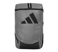 adidas Sport Back Pack PU Combat Sports, Sporttasche Größe M, Training-Rucksack 31l Volumen, grau/schwarz