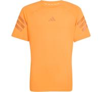 adidas - Kid's Sport Icons 3-Stripes Tee - Funktionsshirt, Gr. 164, orange (PureOrange/FoxOrange)