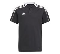 Adidas Tiro 21 Polo Kinder Poloshirt schwarz 116