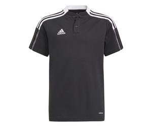 adidas Sport-Polo Team Tiro 21 schwarz Jungen, Größe 116
