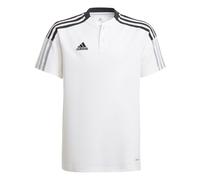 adidas Sport-Polo Team Tiro 21 weiss Jungen, Größe 164