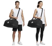 adidas Sport-Tasche nachhaltige Fußball-Tasche mit Hartschalenfach Fitnesstasche 51,5L HS9744 Schwarz