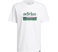 adidas Sportsman Mountain Graphic T-Shirt Herren KC9254 - white XS