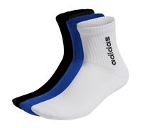 adidas Sportsocke Ankle Half Cushioned Quarter blau/weiss/schwarz - 3 Paar, Größe 46-48