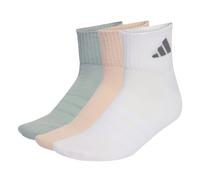 3er Pack adidas Cushioned Sportswear Ankle Socken KG3654 - blush pink/white/wonder sage 40-42