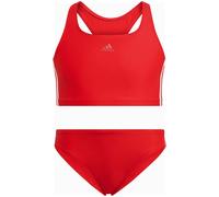 Adidas Sportswear 3-Streifen Bikini Mädchen Bikini, rot, Gr. 116
