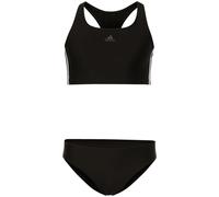 Adidas Sportswear 3-Streifen Bikini Mädchen Bikini, schwarz, Gr. 128