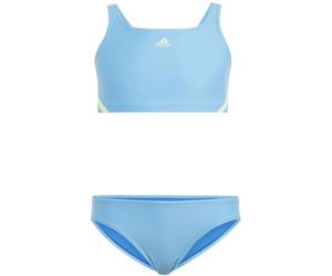Adidas Sportswear 3 Stripes Bikini Mädchen Bikini, blau 110