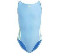 Adidas Sportswear 3 Stripes Swimsuit Mädchen Badeanzug, blau 104
