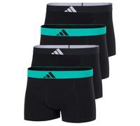 adidas Sportswear - Active Flex Cotton Body - Retro Short/Pant - 4er Pack (L Schwarz/grün)