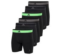 adidas Sportswear - Active Micro Flex Eco - Long Short/Pant - 6er Pack (XXL Schwarz/grün/grau)