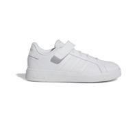 adidas sportswear adidas Grand Court Elastic Lace and Top Strap Sneaker mit Klettverschluß Kinder GW6513 - core black/cloud white/core black 28.5 für Kinder, weiß, Größe 29 ½ EU