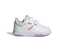 adidas Unisex Kinder Schuhe Tensaur – Klettverschluss – Cloud White/Blue/Bliss Lilac – Größe 25 EU