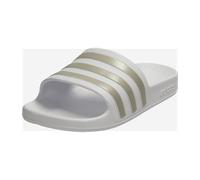 adidas Adilette Aqua Badelatschen EF1730 - cloud white/platin met./cloud white 48.5