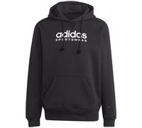Adidas Sportswear All SZN Fleece Graphic Hoodie Herren Kapuzensweater, schwarz, Gr. L