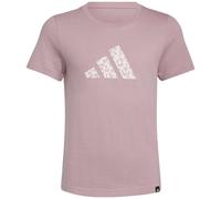 Adidas Sportswear Animal Print Graphic Mädchen T-Shirt, lila, Gr. 116