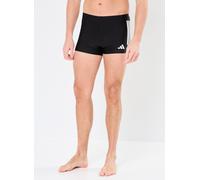 Adidas Men's 3 Stripes Swim Boxers, Black/White, S